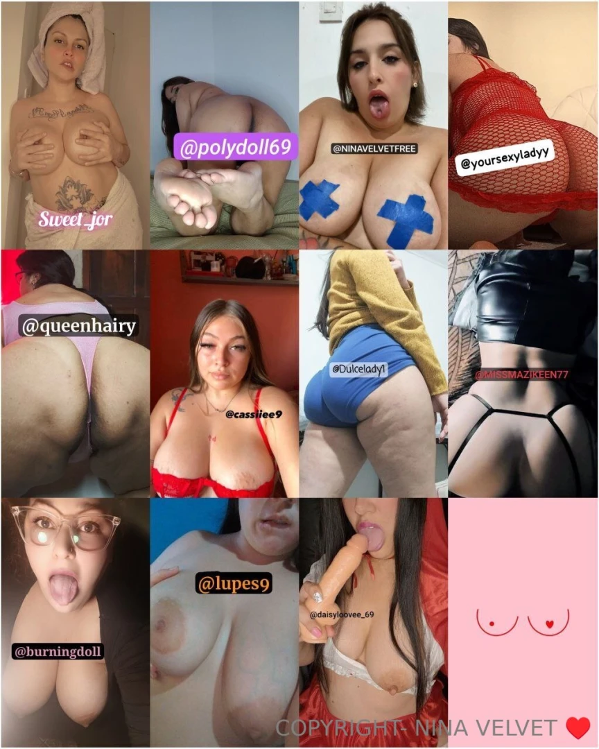 Best nasty bitch in the web sweet_jor polydoll69 ninavelvetfree 