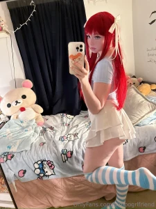 Red hair or leave my cheeks red