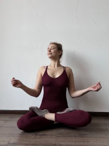 If i m not moving i m meditating not being lazy