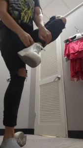 Cum creep while i pick out new lingerie for an upcoming show full five