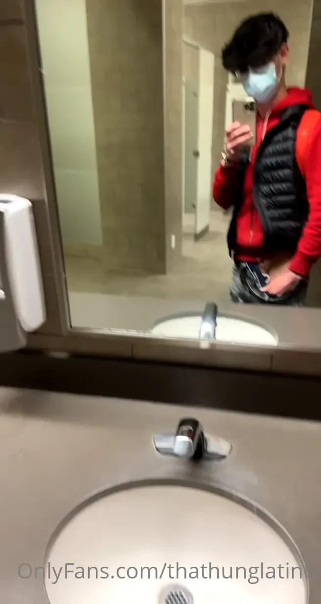 Just leaving my cum there for someone to find was so hot 