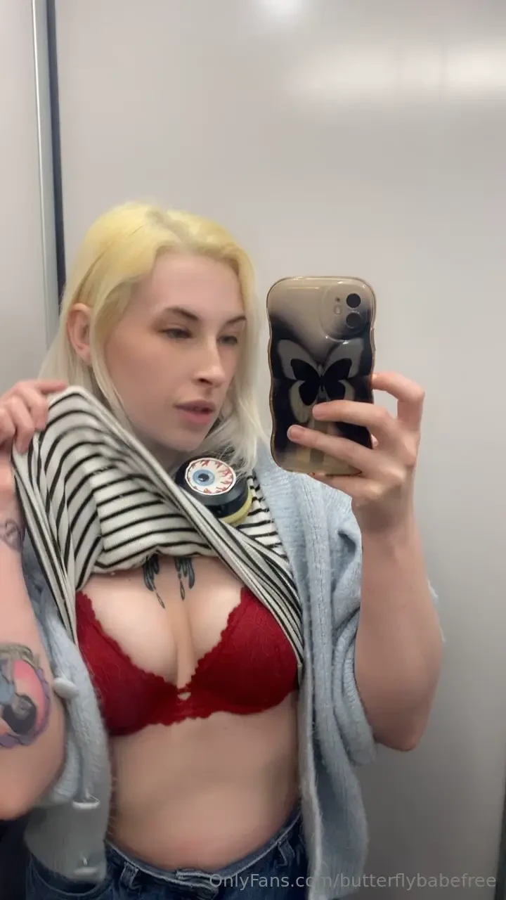 Being sneaky on the train 