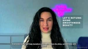 Cold hair reconstruction a touch of cold that heals people have you