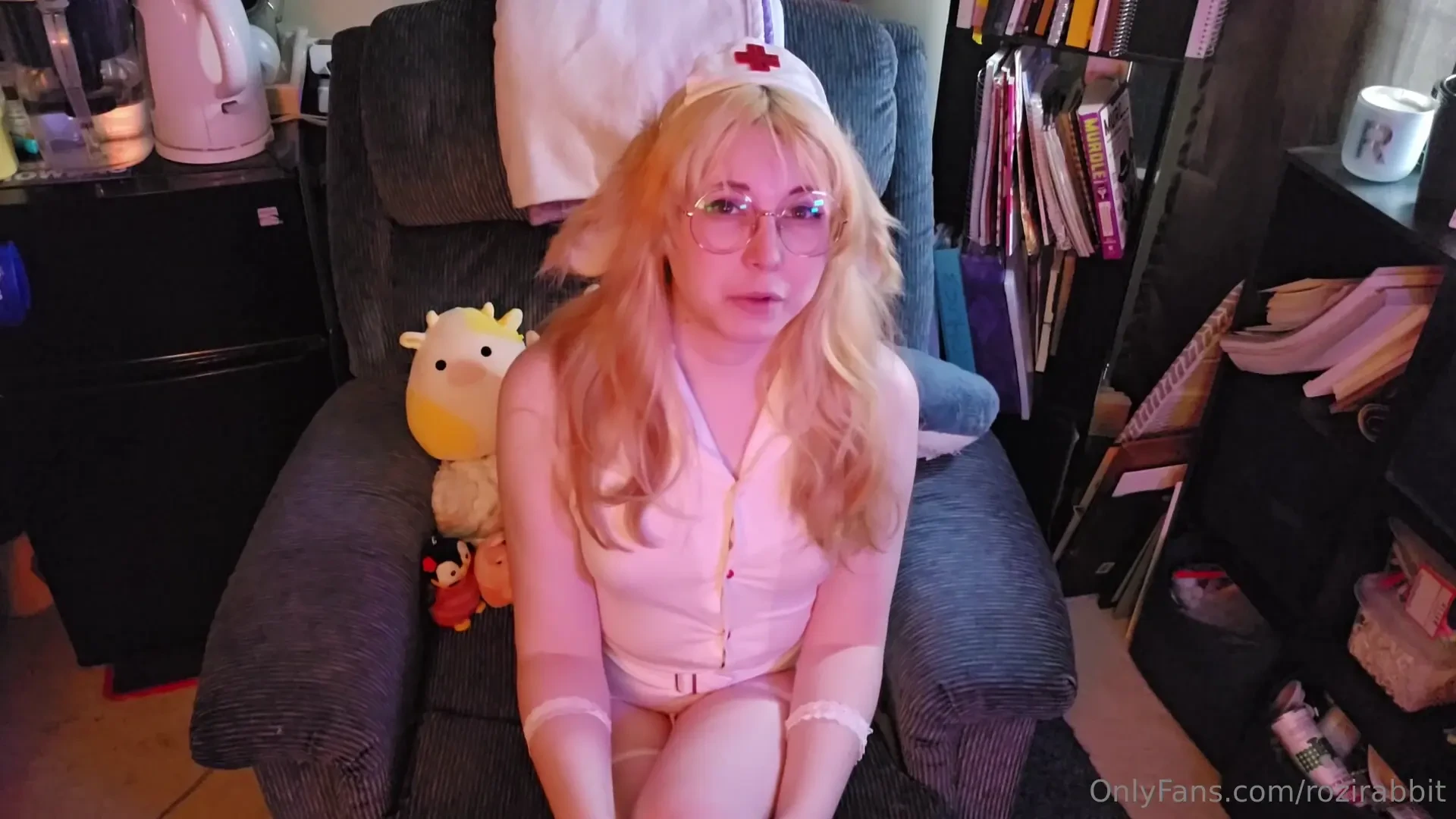 Joi depositing a sample with the bunny clinic this one s gonna haunt 