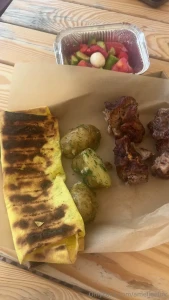 I want to show you what dinner i had tonight