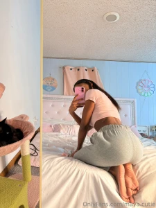 What looks better on a girl at home leggings or shorts part 1