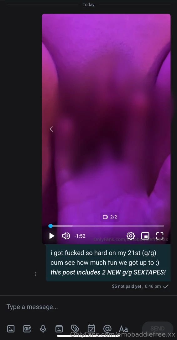 Check your dms baby xx part 1 