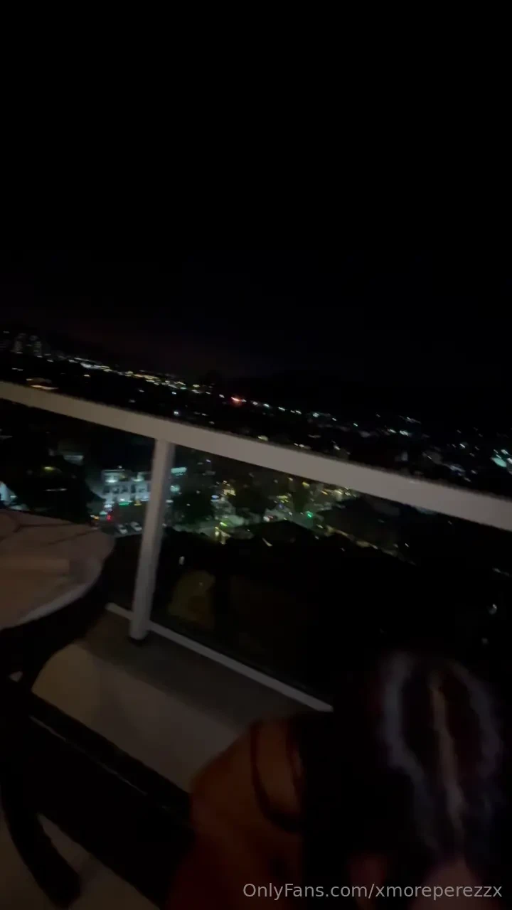 Sucking her off on the balcony you wanna see them milking my face 