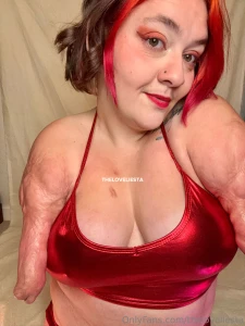 Hey lovelies who sent me the shiny red shorts from my amazon list part 1