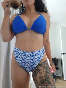 Had a mini family beach get away i bought this bikini top before my