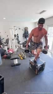 Join me for my morning workout i sweat extra just for you guys