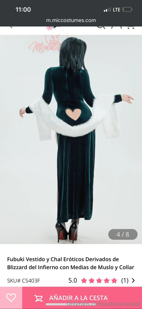 Me patrocinaron este cosplay y ya lleg a mis manos hufff lo que se 