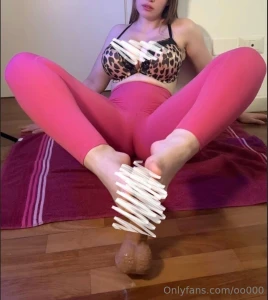 Footjob to a dildo with fake sperm 39 5 minutes video do you want to part 1