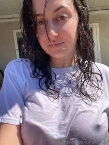 Classic solo white wet t-shirt contest part 15