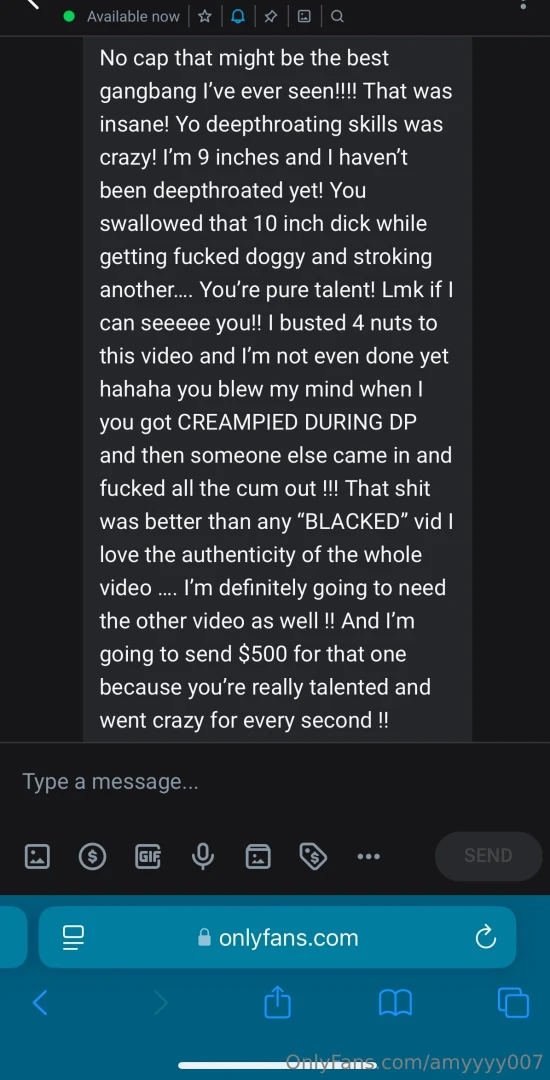 Another review for the new gangbang content hurry and get yours once i 