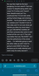 Another review for the new gangbang content hurry and get yours once i