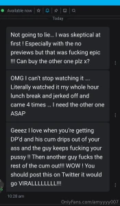 A lot of positive feedback seems like you guys are enjoying this i