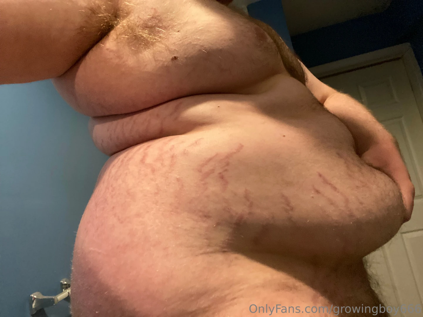 I need your hands between my rolls and my gut on your forehead part 1 