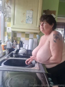 A spot of washing up