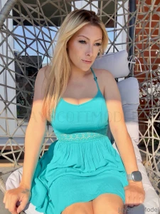 Loving being able to get out in summer dresses again