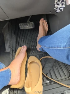 Headed to dentist this morning on the way back these size 15 flats