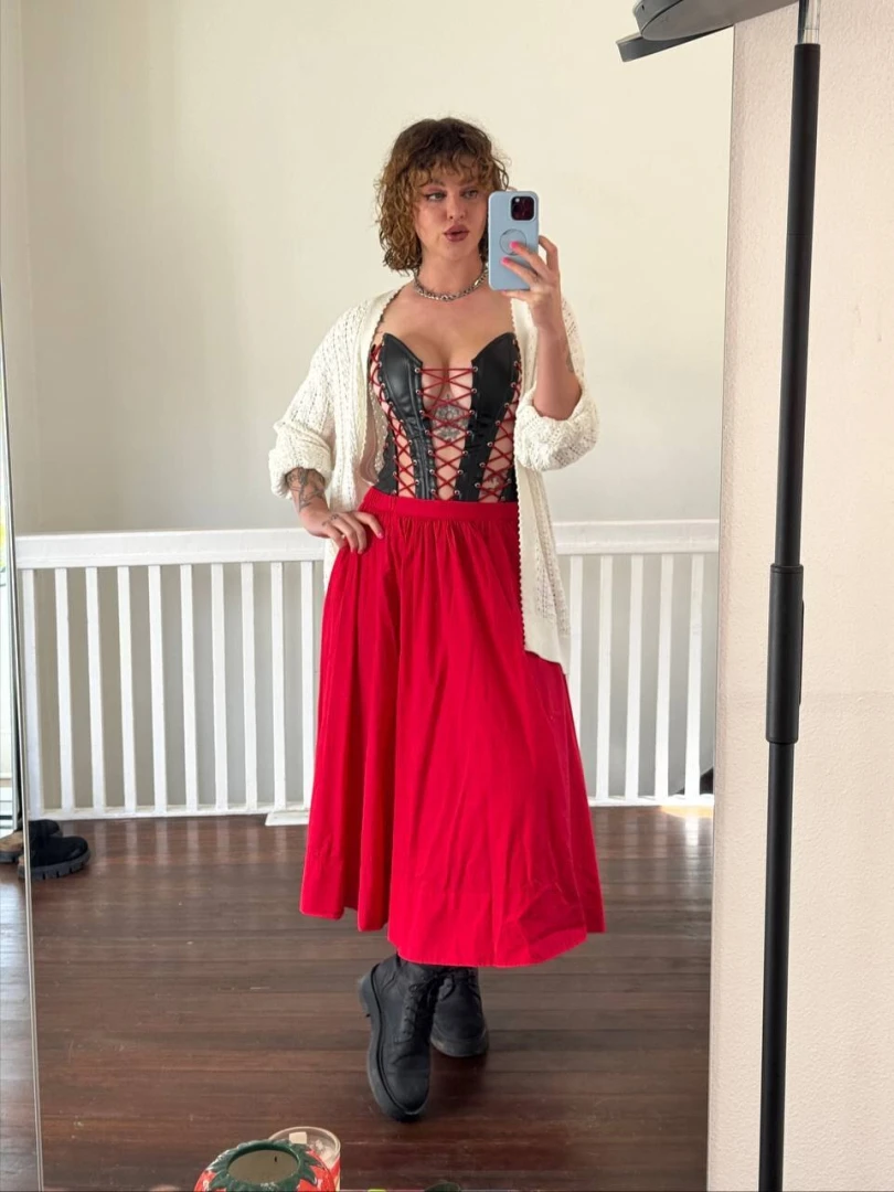 Would you keep the corset on while you fuck me 