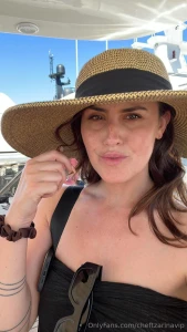 Hat on worries off and a smile