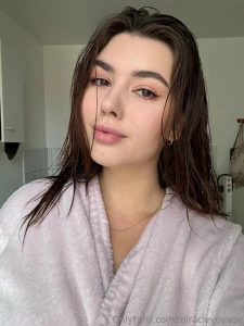 Mornings like this fresh out of the shower wrapped in my softest robe