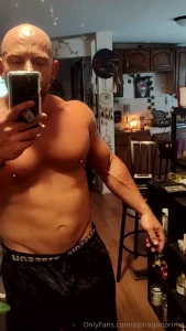 Heavy breathing sweaty flexing you re welcome