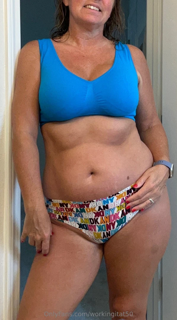 Fresh out of the shower can cheeky be as hot as a thong 