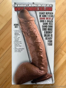 Someone gifted me this bbc from the infamous shane diesel and i was