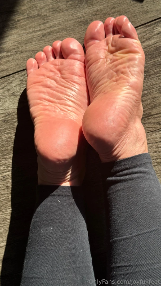 Just some sunny soles to enjoy what are you staring at first 
