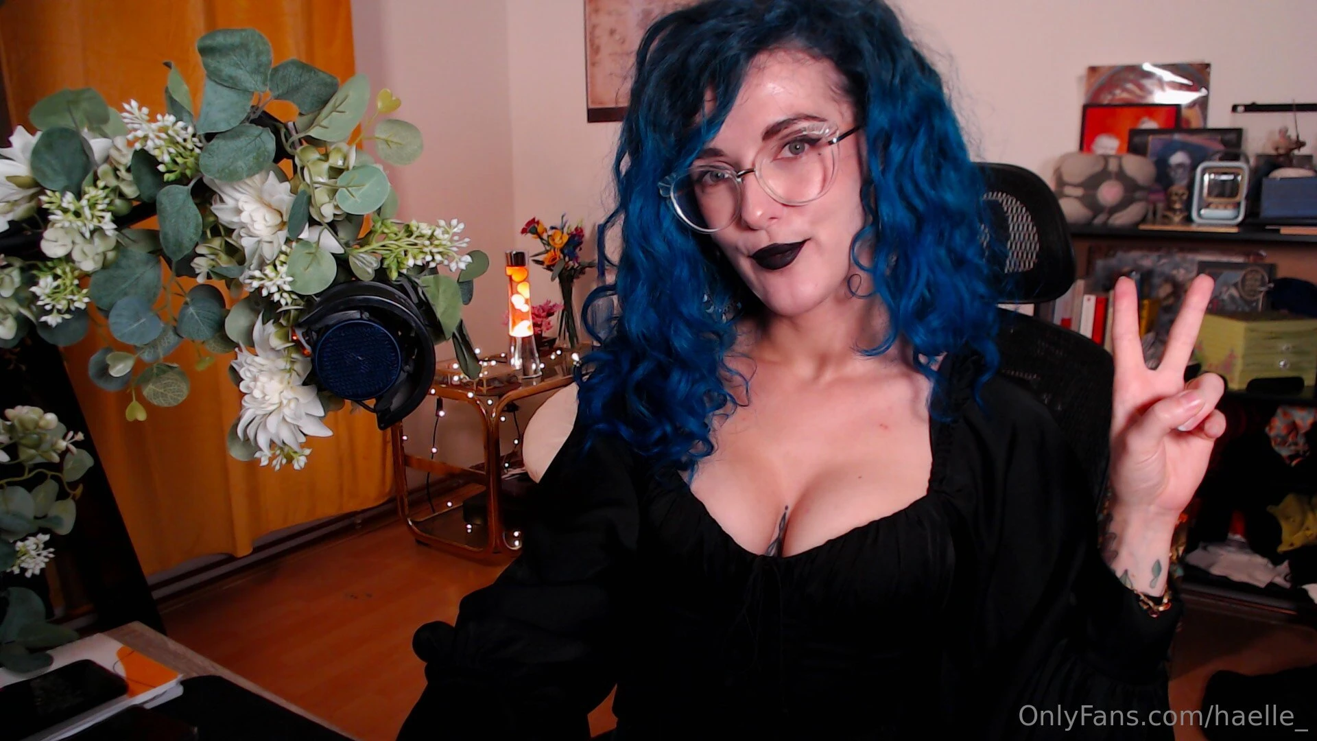 Before after a twitch stream 