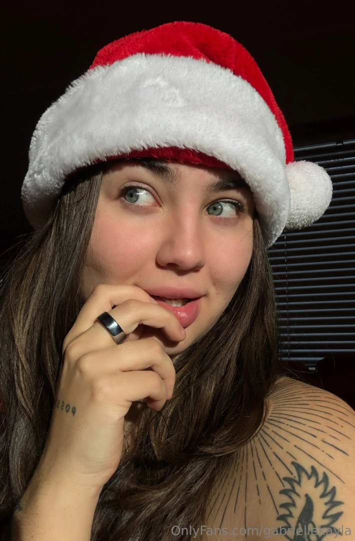 Just out here being santa s cutest helper 