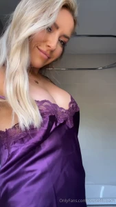 Do you like purple satin amp what s underneath