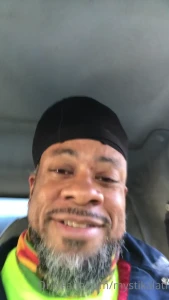 At work trash man driving the garbage truck