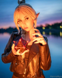 Shadowheart but make it modern a cleric of shar out of the dungeon and part 1