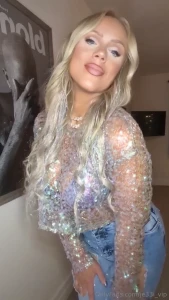 Throw- it- back- thursday- put on my super sequin top so the easter