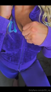 This is what i call a titty tease velour