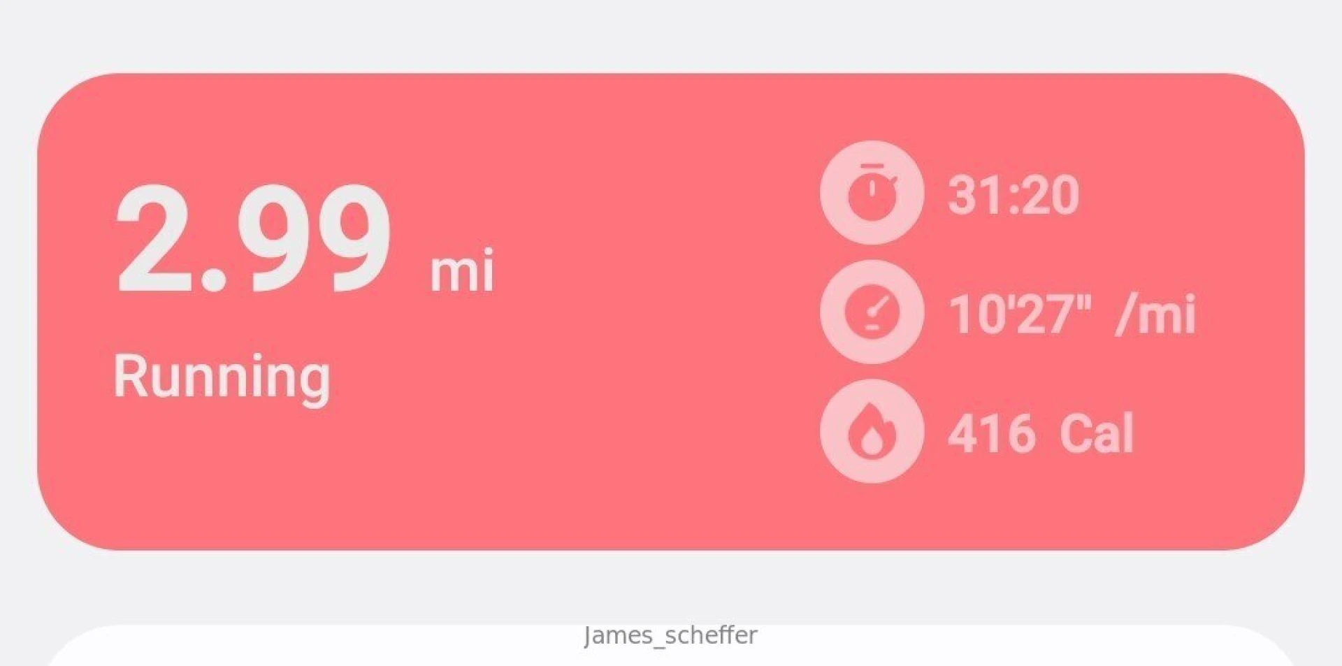 Three mile recovery run this morning do you like my short shorts 