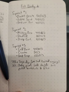 Monday morning supersets