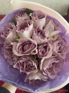 Little joys make the day today it was flowers