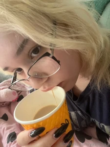 The morning started with coffee and a more or less good mood so