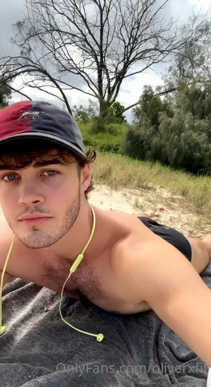 Hint if you re ever bored at the beach sit behind me and i ll put on a 