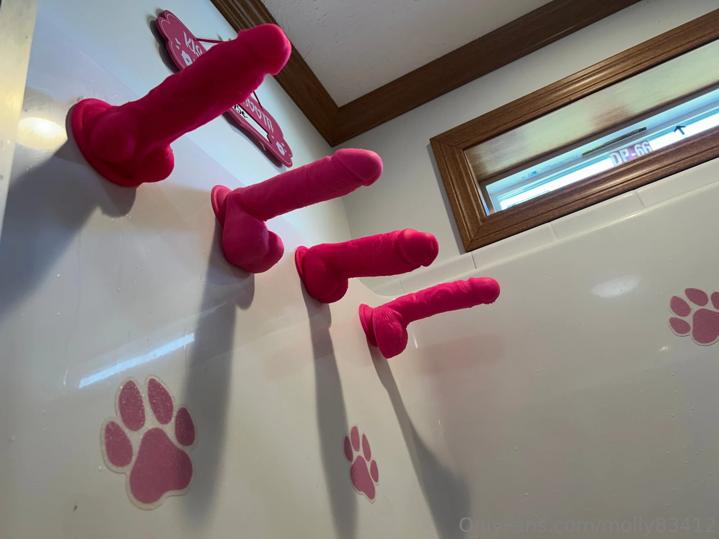 That sign has been in my shower for awhile incidentally when i shower 