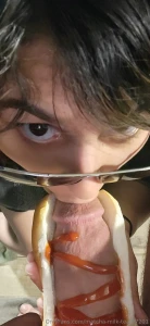 I forgot the mustard