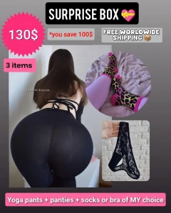 Surprise box used yoga pants panties socks or bra you can choose only
