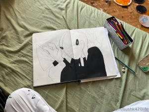 I m an artist of course i overthink every idea yet manage to finish