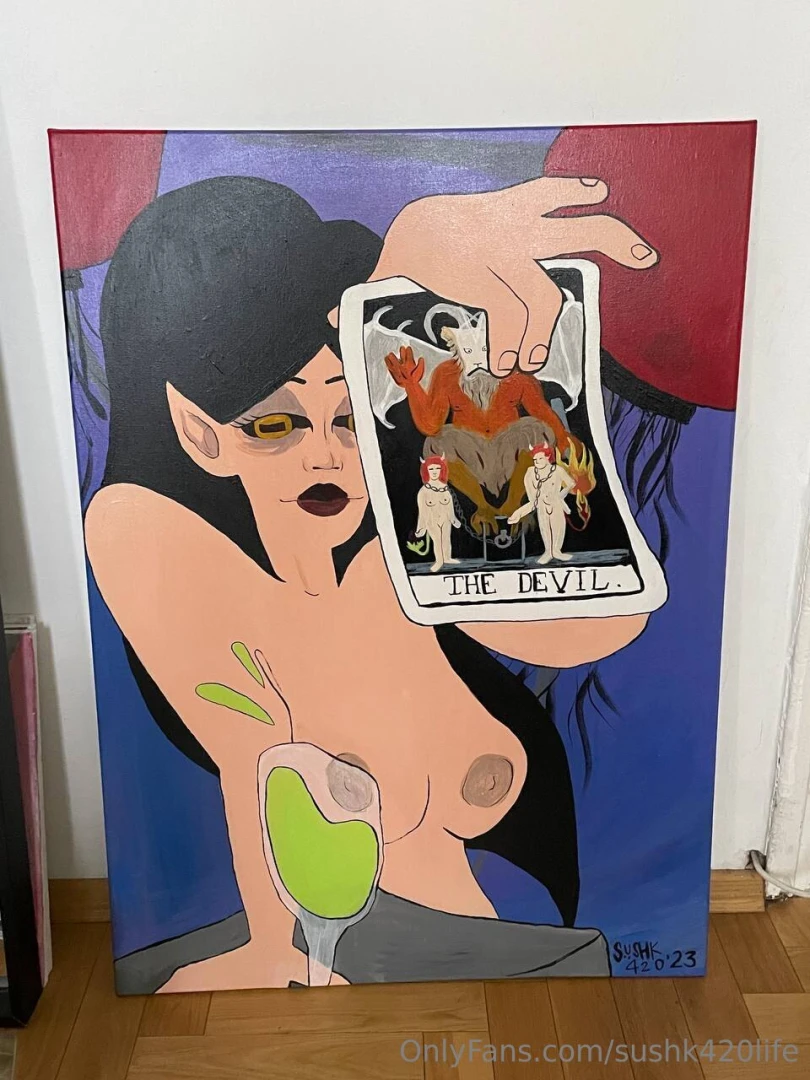 The devil is all about our secret fantasies vices sexuality in my art 