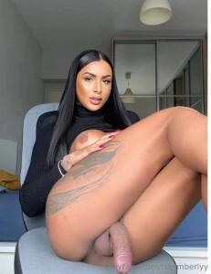 Hello dear i m a brazilian transex super endowed with tanned skin and part 56